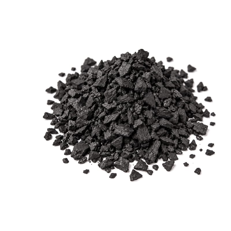 Coconut shell activated carbon granules used in the Muravai shower filter