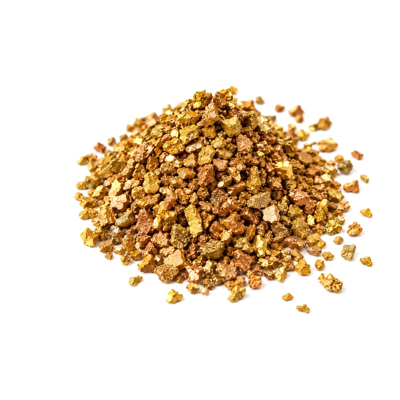 Copper-zinc KDF-55 granules used in the Muravai shower filter